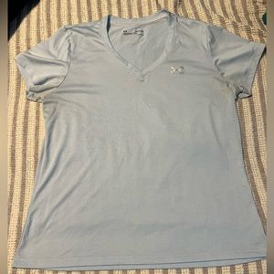 Under Armour Sky Blue V neck